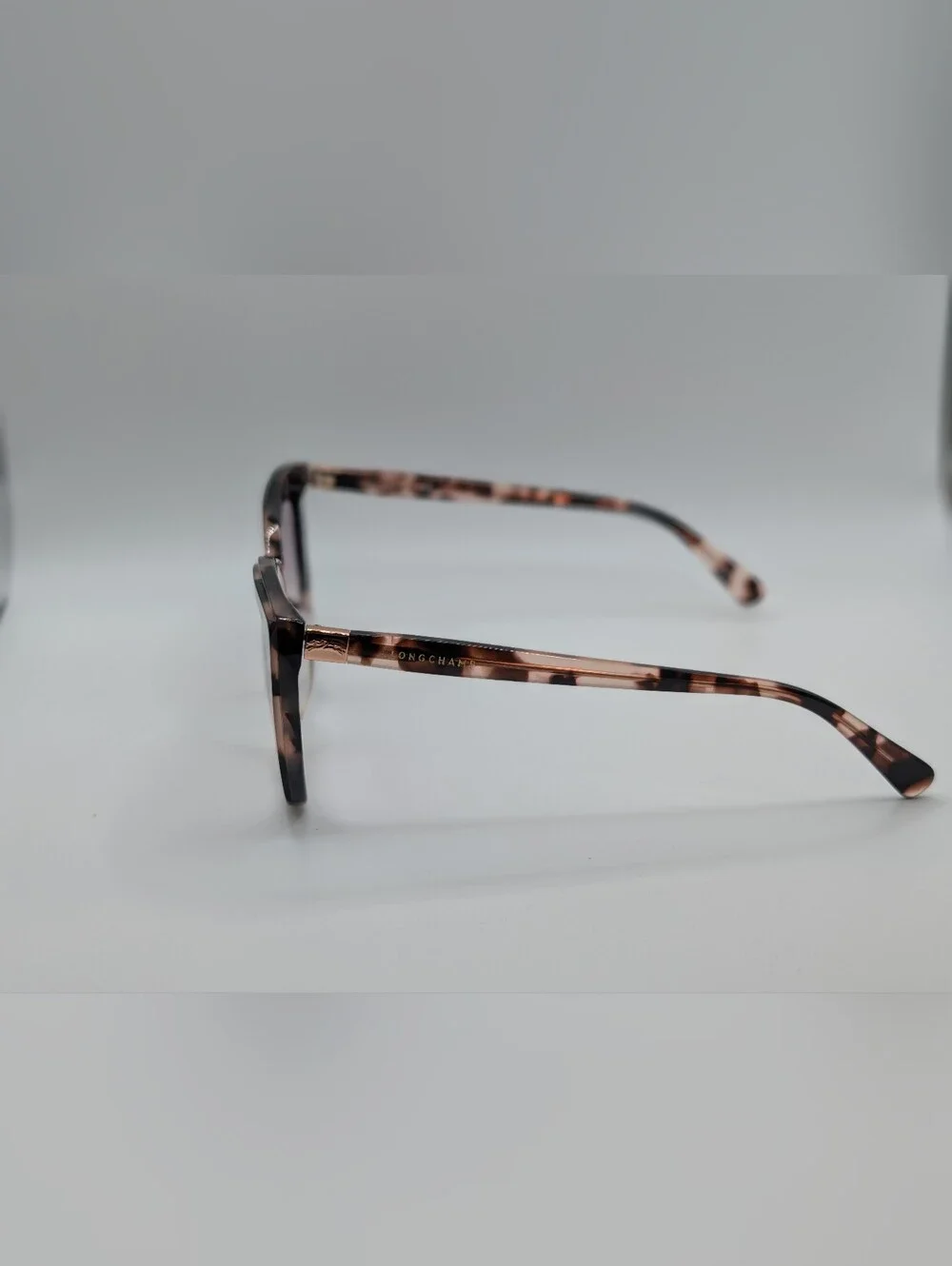 Longchamp LO695S Pink Tortoise Cat Eye Sunglasses NWT Case & Cloth Included